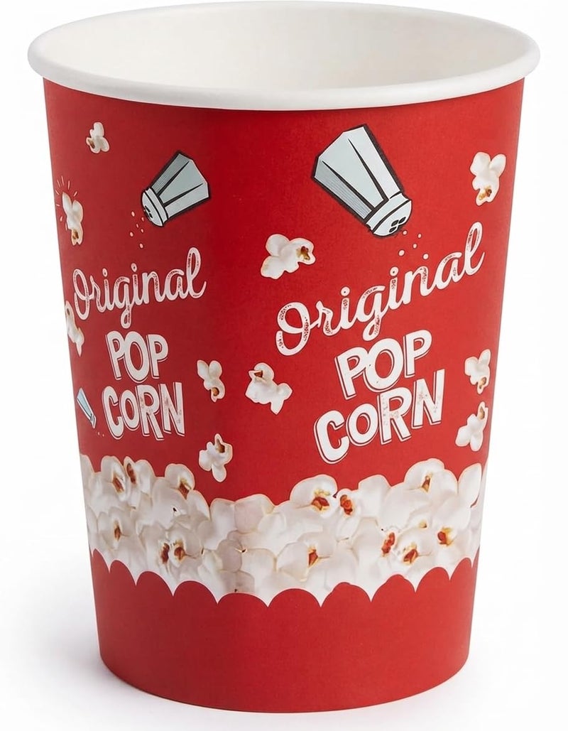 2200 ml BPA‑Free Plastic Popcorn Box – Random Color for Parties & Birthdays - Image 1