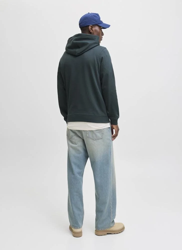 JACK & JONES Logo Pullover Hoodie