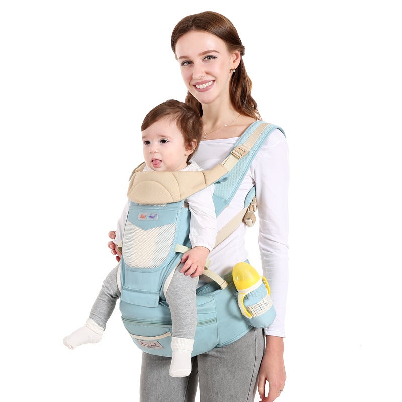 High-End Baby Sling Waist Stool Front Holding Type Multi-Functional Silicone Stool Surface Baby Newborn Children Four Seasons Bracket Stool - Image 5