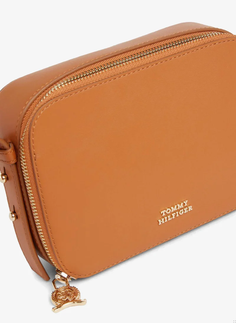 TOMMY HILFIGER  Metallic Logo Small Crossover Bag for Women | Best Price UAE