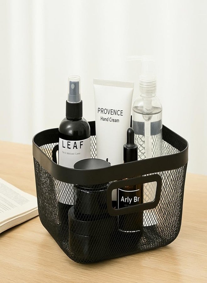 BLISSBORN Multipurpose White Mesh Storage Container - Ideal for Kitchen, Pantry, Bathroom, Office Organization - Image 1
