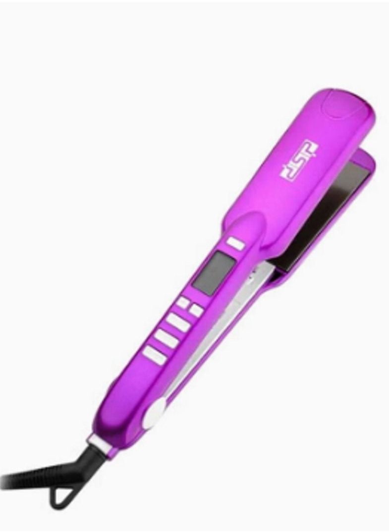 Generic Curling Iron Purple/Silver  - Image 1
