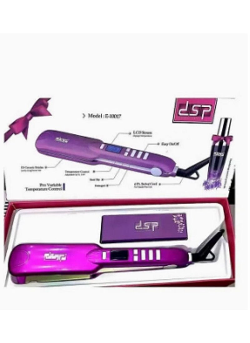 Generic Curling Iron Purple/Silver  - Image 2