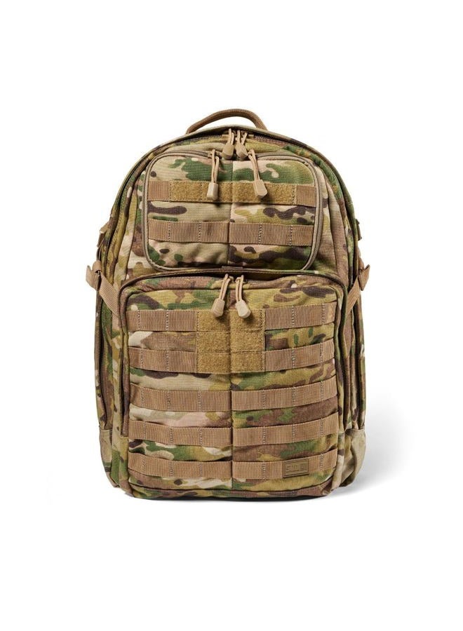 5.11 حقيبة ظهر تكتيكية، RUSH 24 2.0 حقيبة عسكرية للبقاء على قيد الحياة مع قسم للكمبيوتر المحمول، 37 لتر، متعددة الألوان، الطراز 56564ABR - Image 3