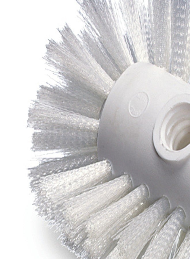 SPARTA Spectrum Tank and Kettle Scrub Brush Head Heavy-Duty Tile Brush, Handle Compatible (Sold Separately) for Optimal Access in Spacious Containers, Nylon Bristle, 7.5 Inches, White - Image 4