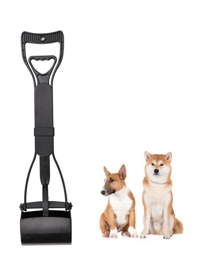 NIBEMINENT Pet Waste Pick Up Rake Tool Black 31x14x15cm - Image 3