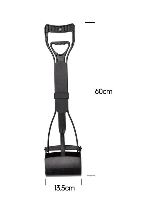 NIBEMINENT Pet Waste Pick Up Rake Tool Black 31x14x15cm - Image 2
