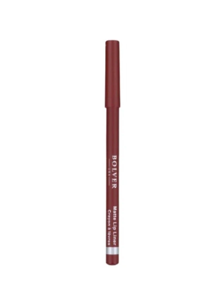 BOLVER Matte Lip Liner Pencil, purple L10
