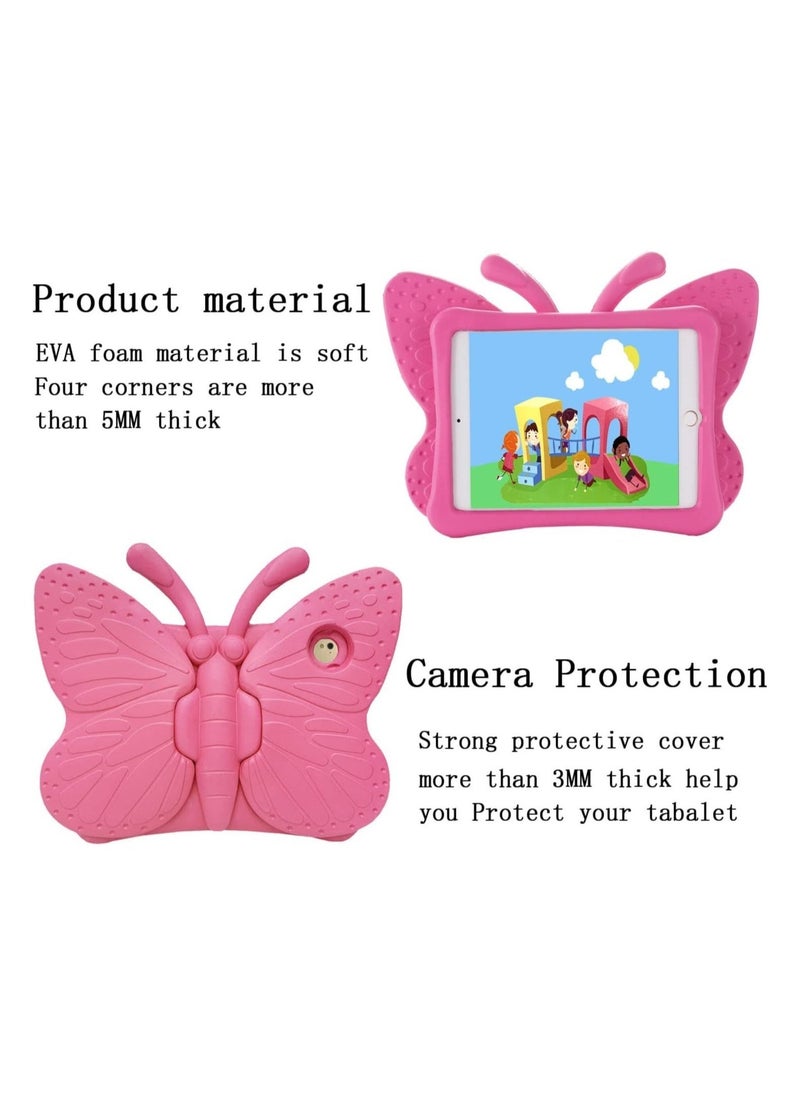 ELTRAZONE iPad case for Kids, 3D Cartoon Butterfly Non-Toxic EVA Light Weight Kid Proof Shockproof case with Kickstand for ipad 5/ ipad 6 /ipad pro 9.7/ New iPad 2017 case - Image 3