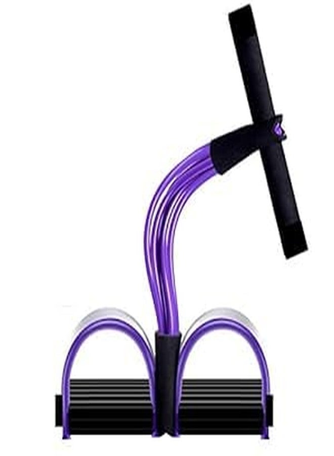 PAVITYAKSH Pull REDUSER Pedal Resistance Band 4-Tube Natural Latex Elastic Sit-up Pull Rope - Image 1
