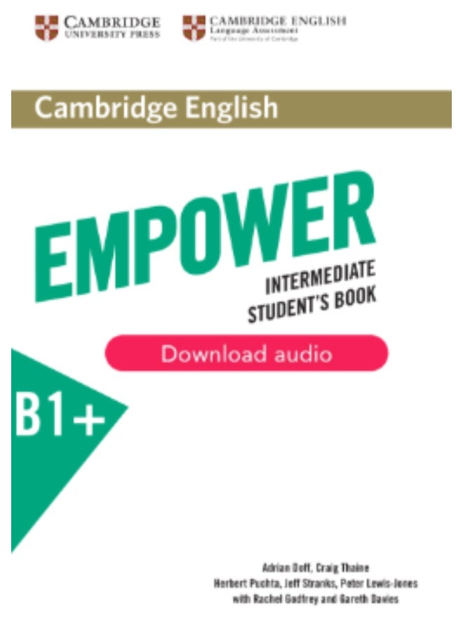 Cambridge Empower - English Course for adults - English language teaching and methodological kit for adults _ level B1_Plus_Intermediate_Students_Book - Image 1