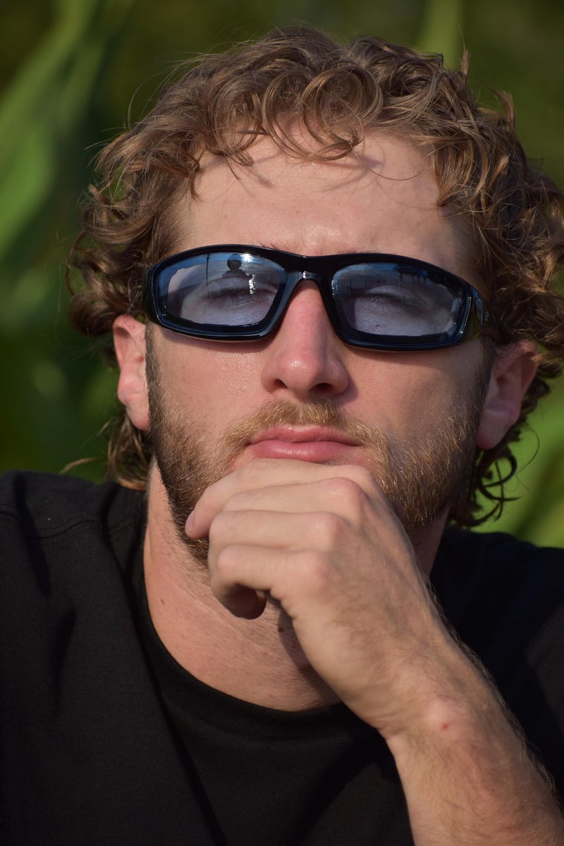 Birdz Eyewear Oriole Padded Motorcycle Glasses (Black Frame/Clear Lens) - Image 3