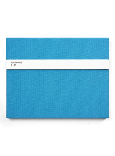Pantone Creative Unlined Notebook with Pencil – Ideal for Ideas & Doodles – Blue