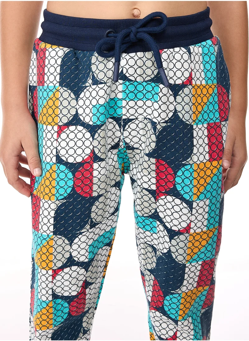 victor and jane Boys' 2-Piece Printed Fullzipper Hoodie and Jogger Set  (2 -8 yrs) Multi
