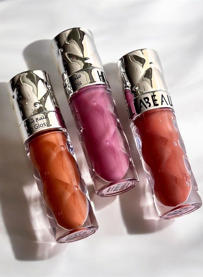 هوليا بيوتي قلوسات ملمّعة وموردة للشفاه – 3 درجات جذابة في عبوة واحدة - Image 2