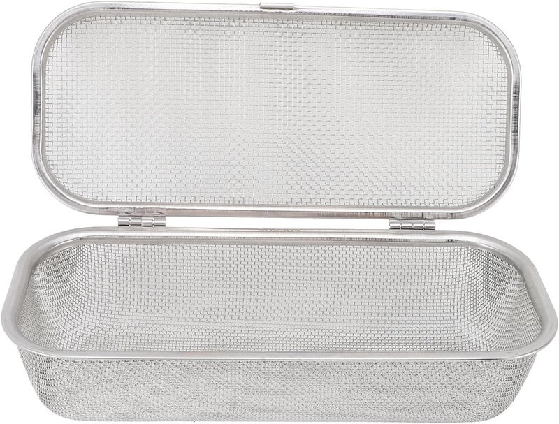 304 Stainless Steel Dishwasher Basket Dishwasher Silverware Basket Utensil for Spoons Forks Chopsticks with Mesh Structure (Large) - Image 3
