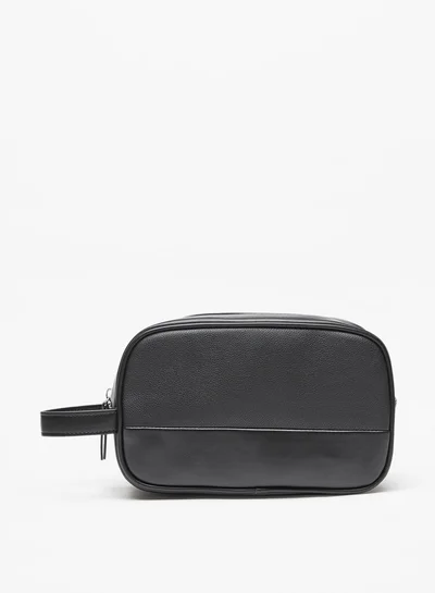 LBL by Shoexpress Solid Pouch with Zip Closure