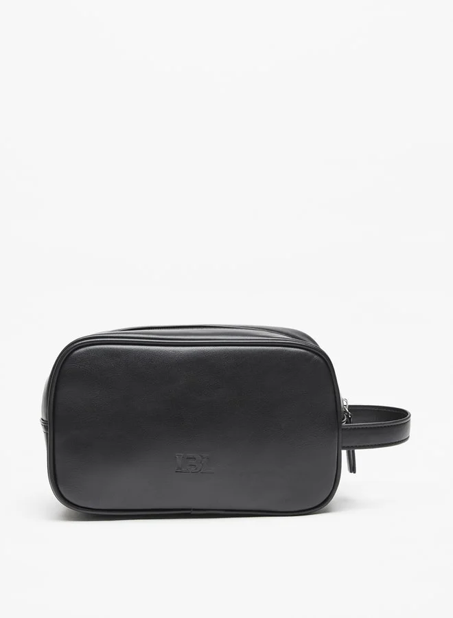 LBL by Shoexpress Solid Pouch with Zip Closure