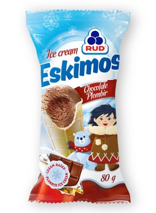 Eskimos Chocolate Ice Cream Waffle Cup
