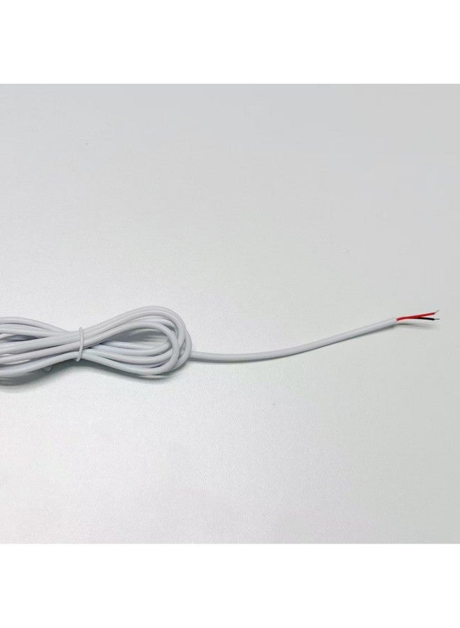USB Single Head A Switch Line Male 2-core 4-core Semi-finished Peeling Tin Mouse LED Small Speaker Charging Line-Color:White 1m A Netod3.5 24# - Image 5