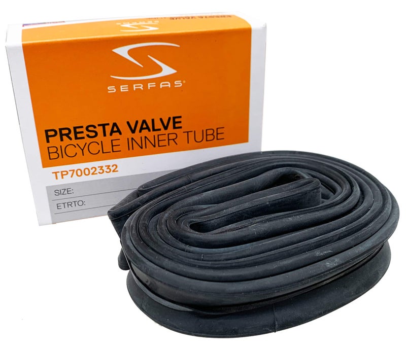 Serfas Bicycle Inner Tube Presta Valve for 29-Inch Tire - Image 1