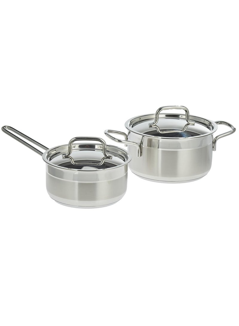 Korkmaz Alpha Grande Kitchen Tools Set, 14 Pieces, Silver Stainless Steel A1089 - Image 3