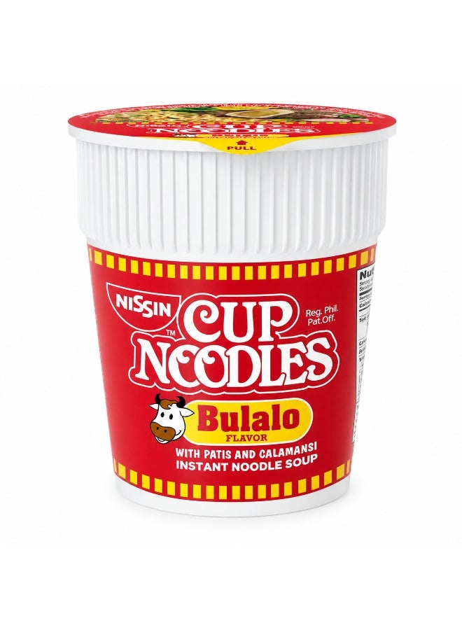 Nissin Cup Noodles Bulalo Flavor Instant Noodle Soup 60g - Image 1