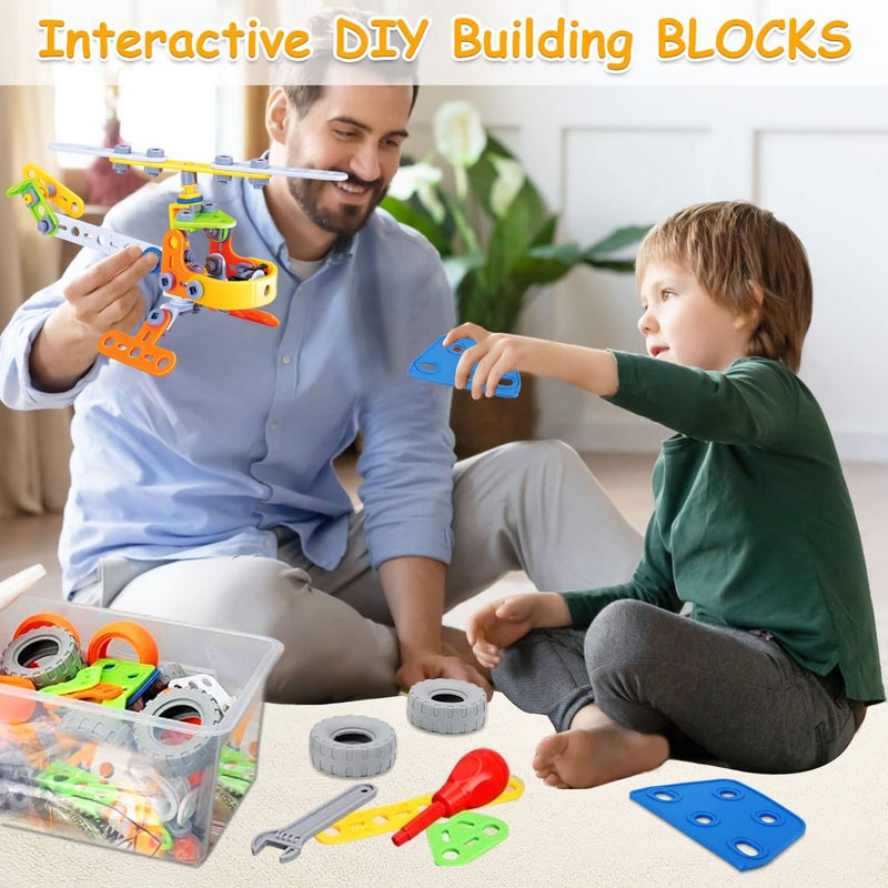 Tsomtto 10 in 1 STEM Toys for 4 5 6 7 8+ Year Old Boy Girl Birthday Gifts Building Toys for Kids Ages 4-8 5-7 6-8 Educational Stem Activities for Boys 4-6 4-7 Construction Creative Games Christmas Idea Gift - Image 5