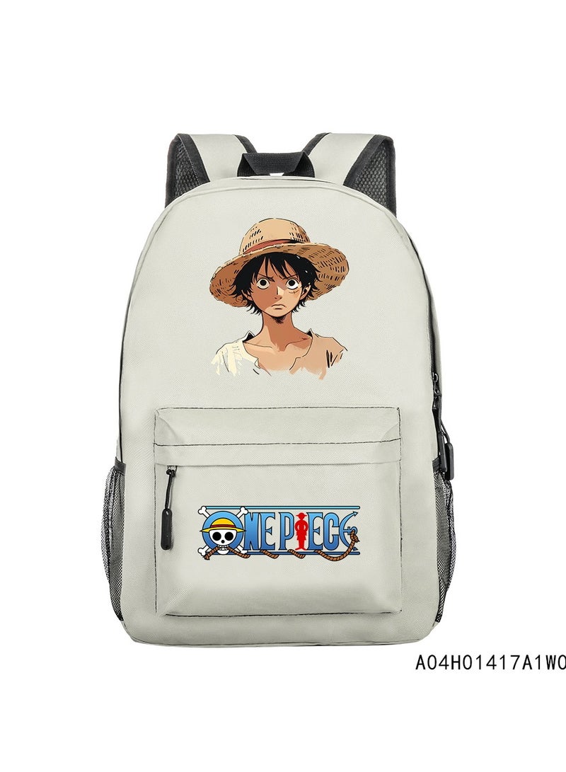 Schoolbags are available for students and adults to exercise-H01-: Broken straw hat Pirate\n - 224 - Image 1