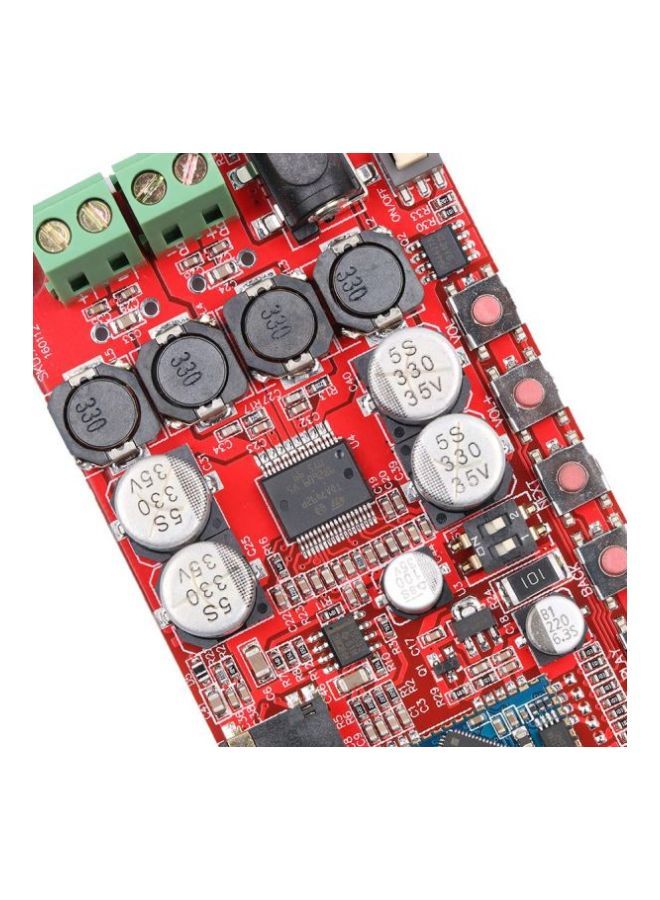 NIBEMINENT Wireless Bluetooth Amplifier Board Red/Black/Blue 82*50mm - Image 3