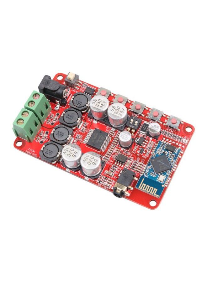 NIBEMINENT Wireless Bluetooth Amplifier Board Red/Black/Blue 82*50mm - Image 2