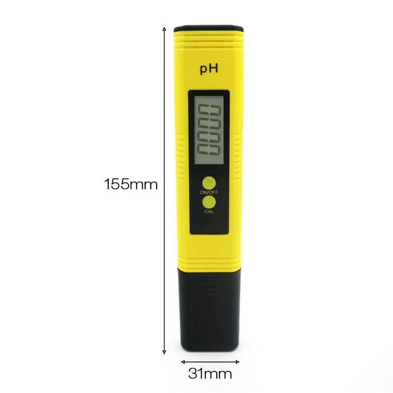 Digital PH Meters PH Meter 0.01pH Accuracy 0-60 Celsius -14 PH Measurement Range for Water Brewing Food - Image 3