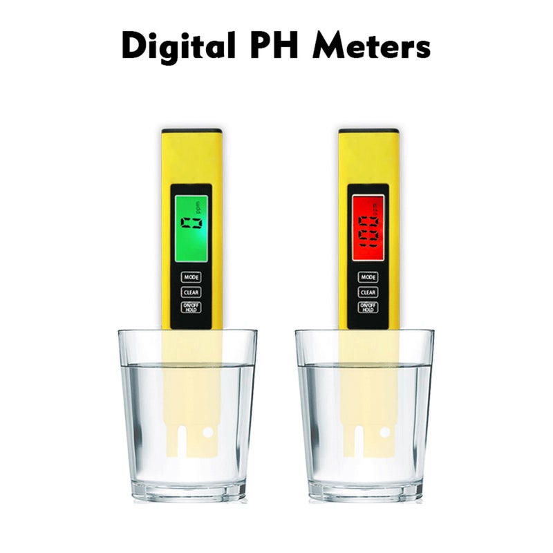 Digital PH Meters PH Meter 0.01pH Accuracy 0-60 Celsius -14 PH Measurement Range for Water Brewing Food - Image 5