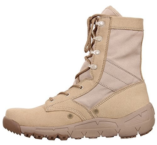 Rothco V-Max Lightweight Boots – 8 Inch – All-Purpose Comfort and Durability – Desert Sand – Regular – 12 - Image 2