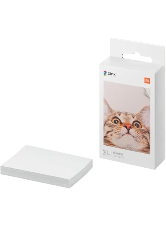 xiaomideerma Xiaomideerma Photo Printer Paper 20 SHEETS Z38BFD7DE1CF0BB90D42AZ