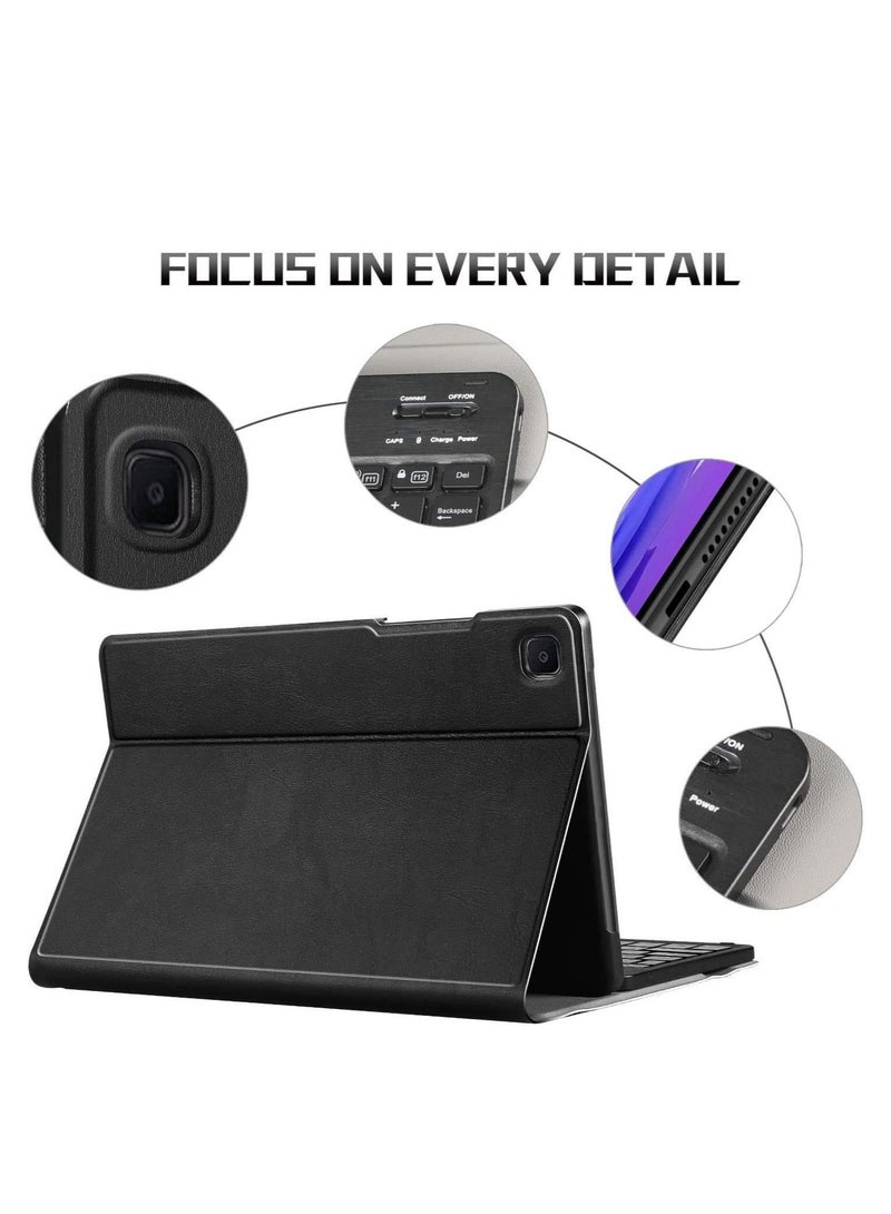 Gravity Wireless Bluetooth Keyboard with Detachable Tablet Case Cover for Samsung Galaxy Tab A7 10.4 inch 2020 SM-T500/T505/T507 - Image 4