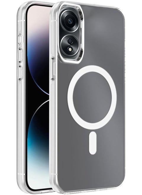 Case For OPPO A58 4G 2023 Case Crystal Clear [Not Compatible with MagSafe] Soft TPU Gel Case Flexible Silicone Anti-Scratch Transparent TPU Cover - Clear