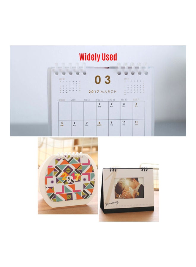 10-Piece 30-Hole Loose Leaf Binder Rings White - Image 2