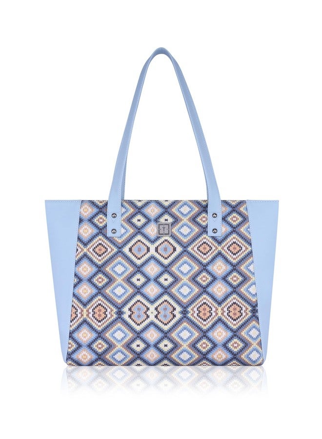 TEXAS Charm - Women's Handcrafted Jute Tote Bag | Spacious & Eco-Friendly Design for Office, Travel & College | Fits Up to 15" Laptop - Image 1