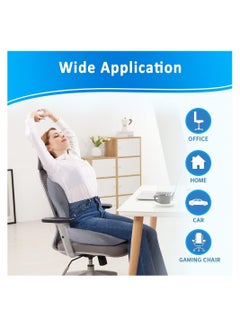 Seat Cushion Large Pillow Memory Foam Reduce Pain Relief for Office Chair  Car