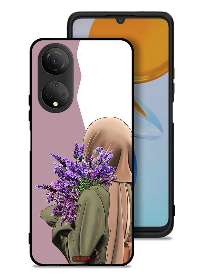 Tolwak Honor X7 Protective Case Cover Holding Flower - Image 1