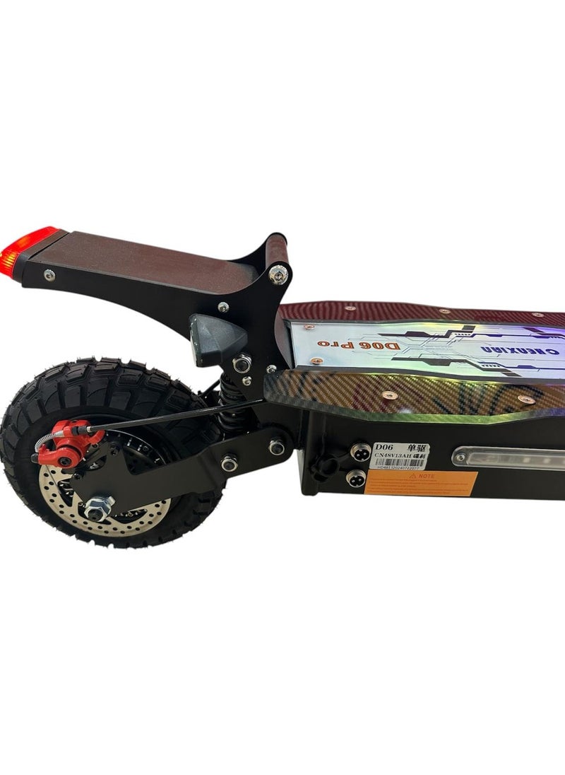 Generic - Big Motor Power Electric Scooter D06 With Long Range Battery Off Road  tire - Image 1