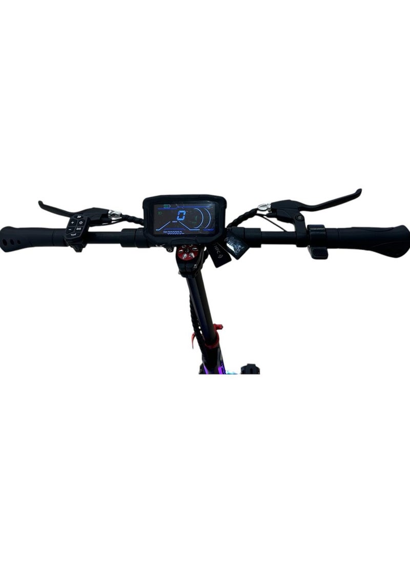 Generic - Big Motor Power Electric Scooter D06 With Long Range Battery Off Road  tire - Image 1
