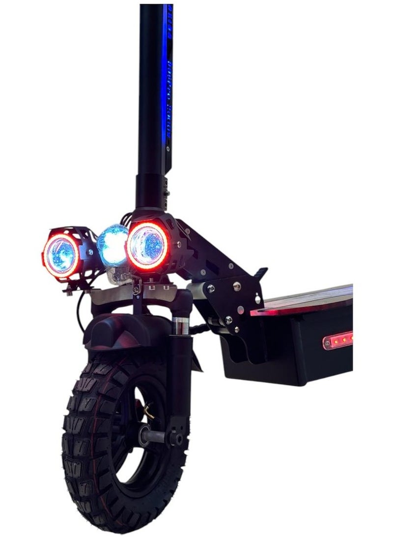 Generic - Big Motor Power Electric Scooter D06 With Long Range Battery Off Road  tire - Image 1