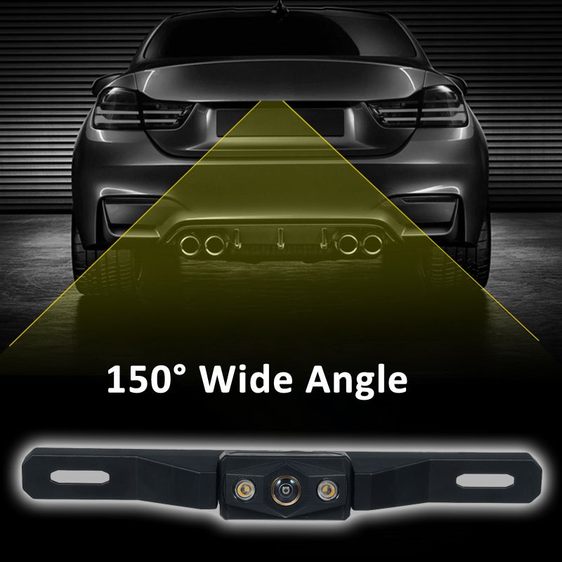 Backup Camera: 7-Inch 1080P Monitor 150° Wide Viewing Angle - IP69 Waterproof Night Vision Reverse Camera for Cars Pickup Trucks Trailers RVs Vans SUVs Campers - Image 5