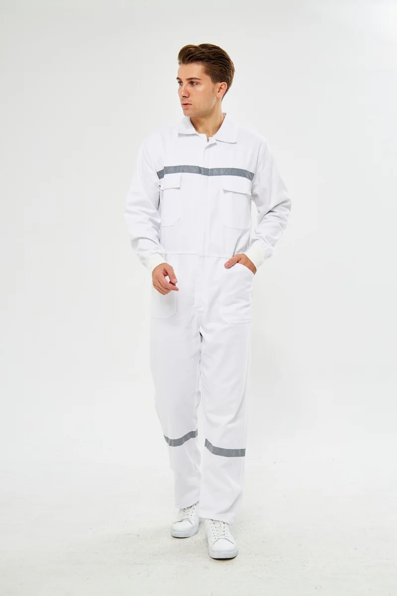 Orange Safety Reflective Overalls