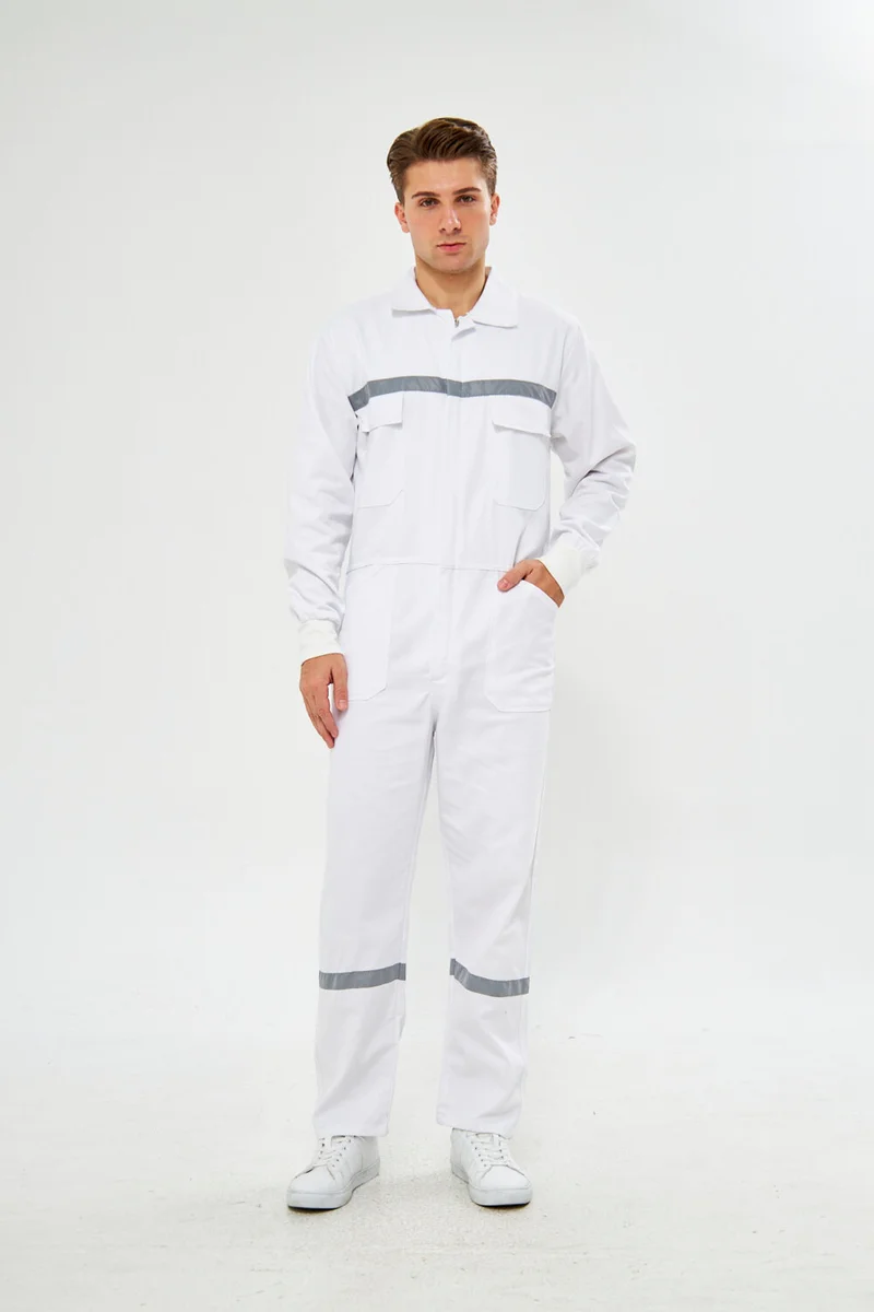 Orange Safety Reflective Overalls