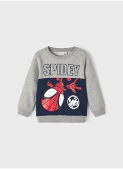 Kids Spidey Print Sweatshirt