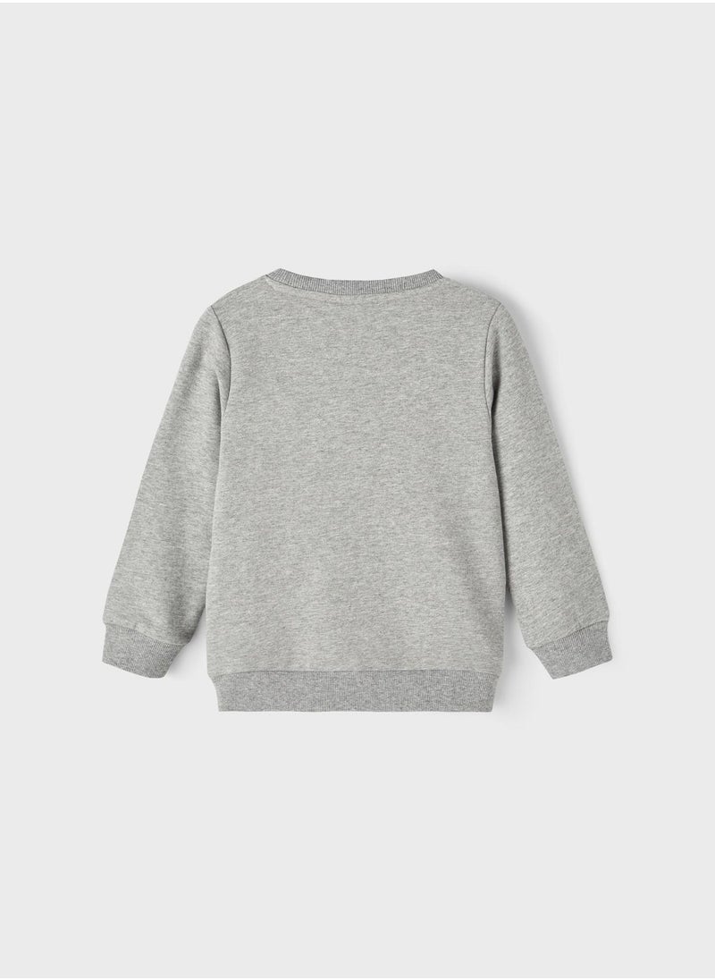 NAME IT - Kids Spidey Print Sweatshirt - Image 1