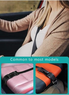 XiuWoo Pregnancy Car Seat Belt Adjuster Safety Belts Clip Buckle Seats Bump Strap for Pregnant Women Protect Unborn Baby  Prevent Compression of Abdomen  A Must Have for Maternity  - Image 4